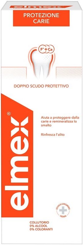 ELMEX PROTEZIONE CARIE COLLUTORIO FLUORURO AMMINICO 400 ML - Farmadott.it