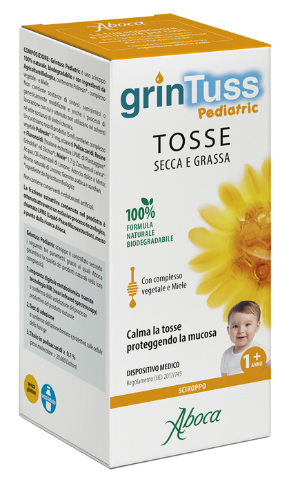 GRINTUSS PEDIATRIC SCIROPPO 180 G - Farmadott.it