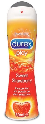 DUREX FRAGOLA GEL LUBRIFICANTE 50 ML - Farmadott.it