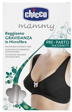 CHICCO MAMMY REGGISENO MICROFIBRA GRAVIDANZA NERO 3C - Farmadott.it
