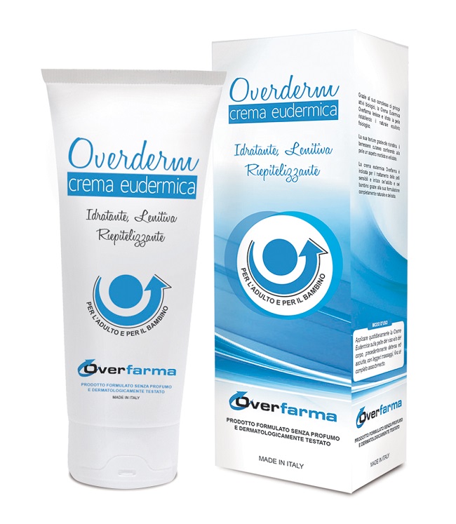 OVERDERM CREMA EUDERMICA IDRATANTE LENITIVA PER ADULTI E BAMBINI 75 ML - Farmadott.it