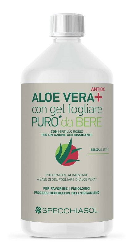 SUCCO ALOEVERA+ ALOE/MIRTILLO ROSSO 1 LITRO - Farmadott.it