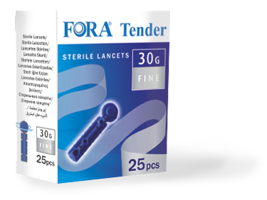 LANCETTE PUNGIDITO FORA TENDER 30 GAUGE 25 PEZZI - Farmadott.it