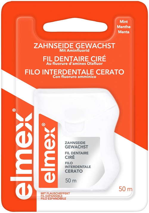 ELMEX FILO INTERDENTALE CERATO 50 METRI - Farmadott.it
