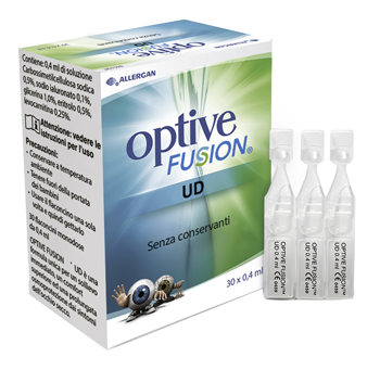 OPTIVE FUSION UD SOLUZIONE OFTALMICA STERILE 30 FLACONCINI MONODOSE 0,4 ML - Farmadott.it