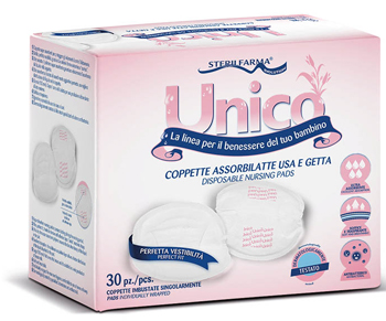 UNICO COPPETTE ASSORBILATTE USA E GETTA 30 PEZZI - Farmadott.it