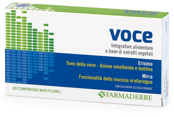 VOCE 20 COMPRESSE MASTICABILI - Farmadott.it
