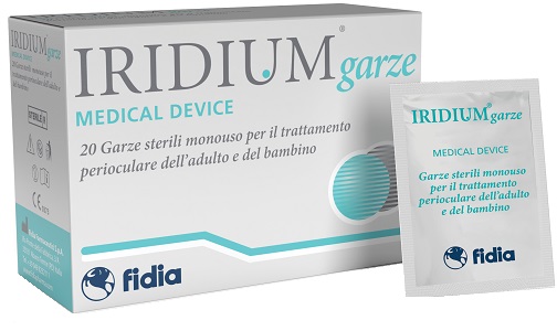 IRIDIUM GARZA OCULARE MEDICATA IN TESSUTO NON TESSUTO 20 PEZZI - Farmadott.it