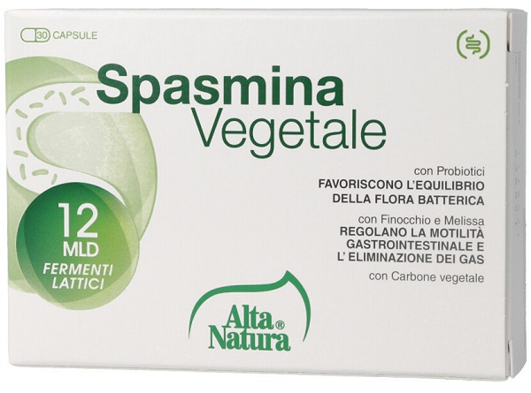 SPASMINA VEGETALE 30 CAPSULE - Farmadott.it