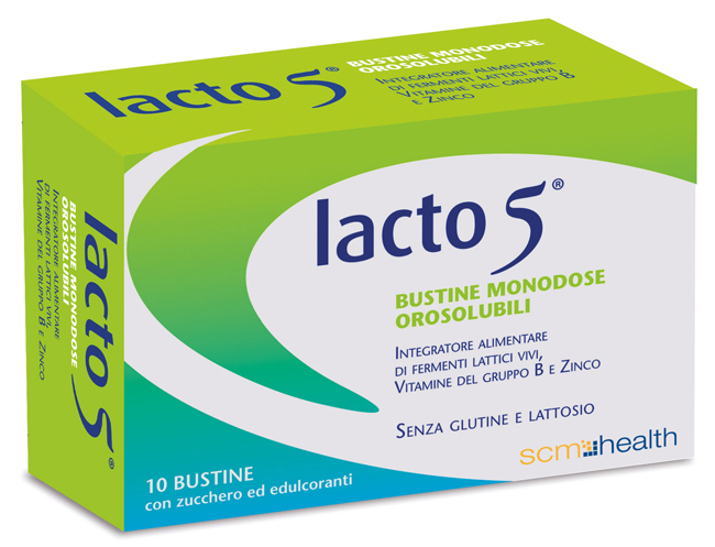 LACTO 5 10 BUSTINE OROSOLUBILI - Farmadott.it