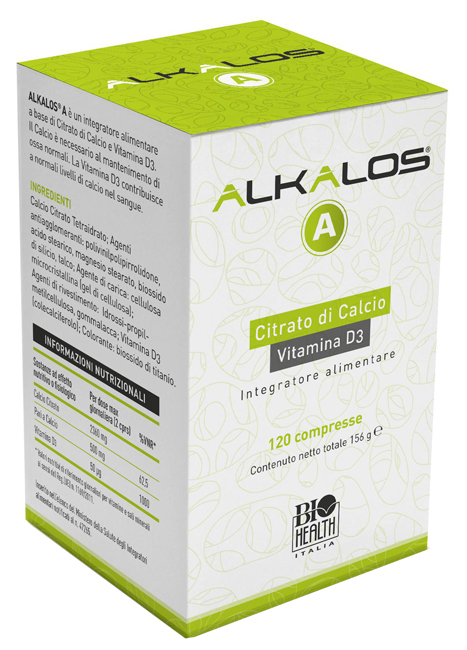 ALKALOS A 120 COMPRESSE - Farmadott.it
