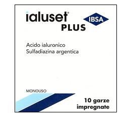 GARZA IMPREGNATA IALUSET FERITE E USTIONI NON INFETTE 10X10 CM 10 PEZZI - Farmadott.it