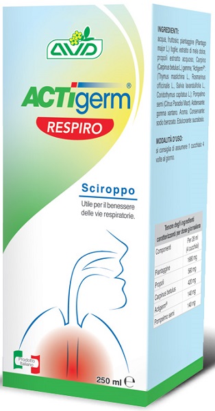 ACTIGERM RESPIRO SCIROPPO 250 ML - Farmadott.it