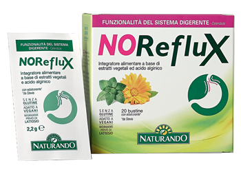 NOREFLUX INTEGRATORE ALIMENTARE 20 BUSTINE - Farmadott.it