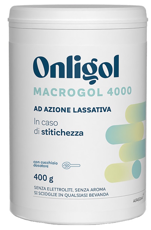 ONLIGOL MACROGOL 4000 400 G SENZA ZUCCHERO - Farmadott.it
