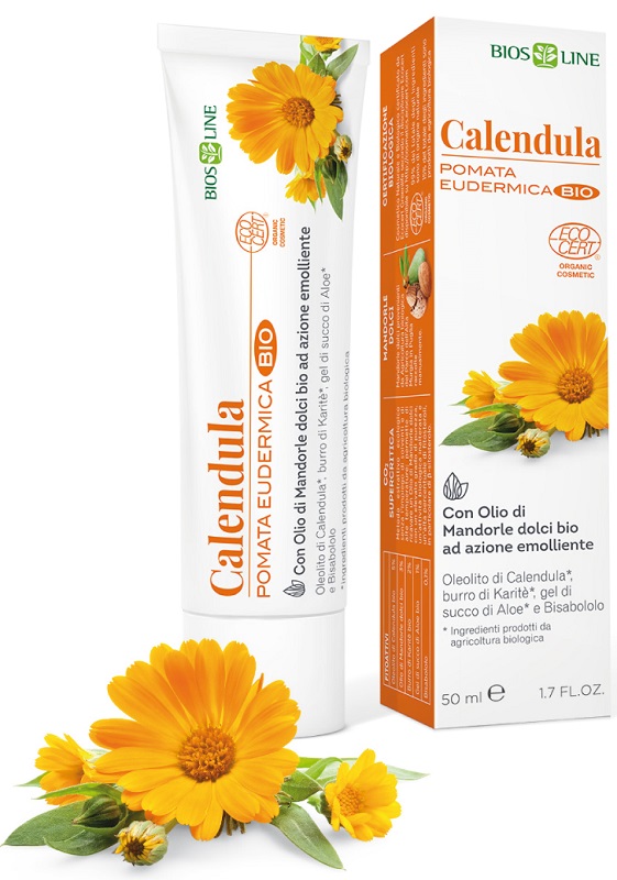BIOSLINE CALENDULA POMATA EUDERMICA BIO 50 ML - Farmadott.it