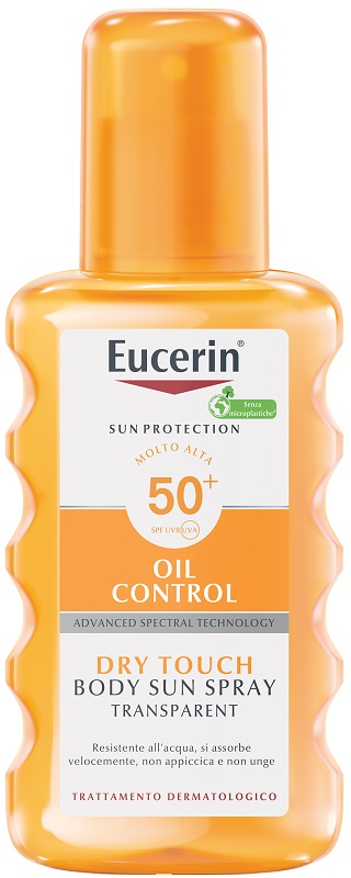 EUCERIN SUN SPRAY TRANSPARENT SPF50 200 ML - Farmadott.it