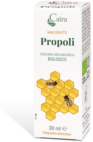 CAIRA PROPOLI MACERATO IDROALCOLICO BIO GOCCE 30 ML - Farmadott.it