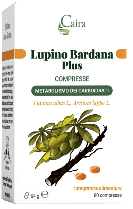 CAIRA LUPINO BARDANA PLUS 80 COMPRESSE DA 0,8 G - Farmadott.it