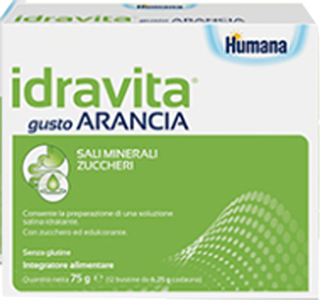 IDRAVITA GUSTO ARANCIA 12 BUSTINE DA 6,25 G - Farmadott.it