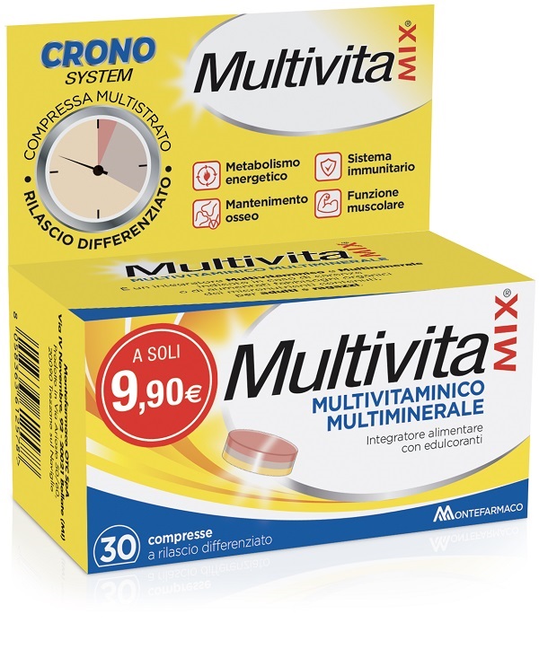 MULTIVITAMIX CRONO 30 COMPRESSE - Farmadott.it
