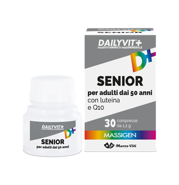 MASSIGEN SENIOR MULTIVITAMINICO E MULTIMINERALE 30 COMPRESSE RIVESTITE - Farmadott.it