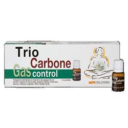 TRIOCARBONE GAS CONTROL 7 FLACONCINI 10 ML - Farmadott.it