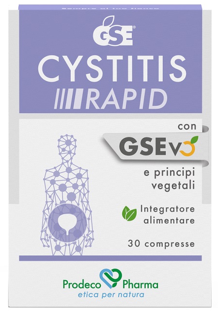 GSE CYSTITIS RAPID 30 COMPRESSE - Farmadott.it