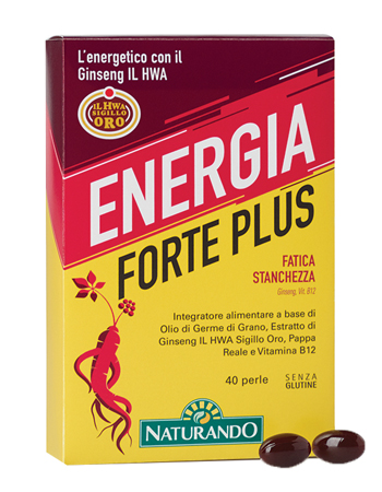 ENERGIA FORTE PLUS 40 SOFTGEL - Farmadott.it