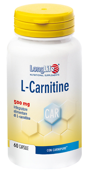 LONGLIFE L-CARNITINE 60 CAPSULE DI GELATINA DA 960 MG - Farmadott.it