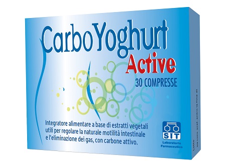 CARBOYOGHURT ACTIVE 30 COMPRESSE - Farmadott.it