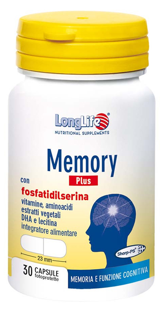 LONGLIFE MEMORY PLUS 30 CAPSULE FOTOPROTETTE - Farmadott.it