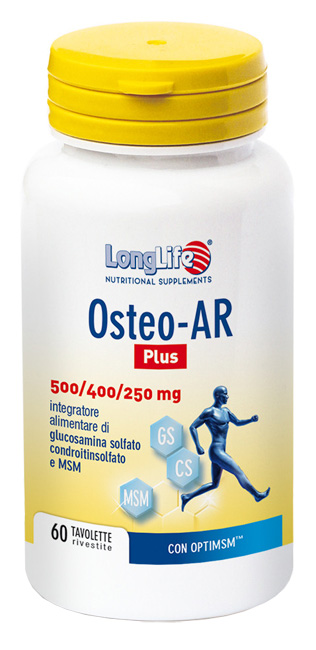 LONGLIFE OSTEO-AR PLUS 60 TAVOLETTE RIVESTITE - Farmadott.it