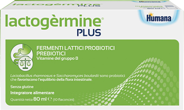 LACTOGERMINE PLUS FERMENTI LATTICI 10 FLACONCINI - Farmadott.it
