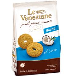 LE VENEZIANE BISCOTTI COCCO 250 G - Farmadott.it