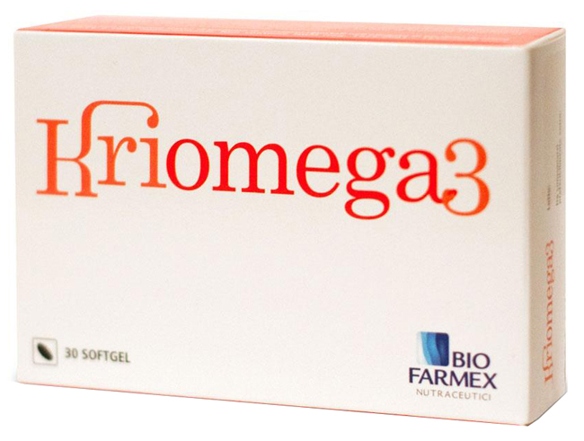 KRIOMEGA 3 30 CAPSULE SOFTGEL - Farmadott.it