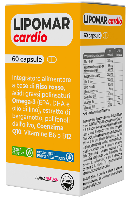 LIPOMAR CARDIO 60 CAPSULE - Farmadott.it