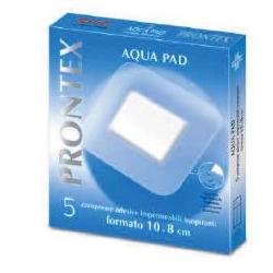 GARZA COMPRESSA PRONTEX AQUA PAD 10X8CM 5 PEZZI - Farmadott.it