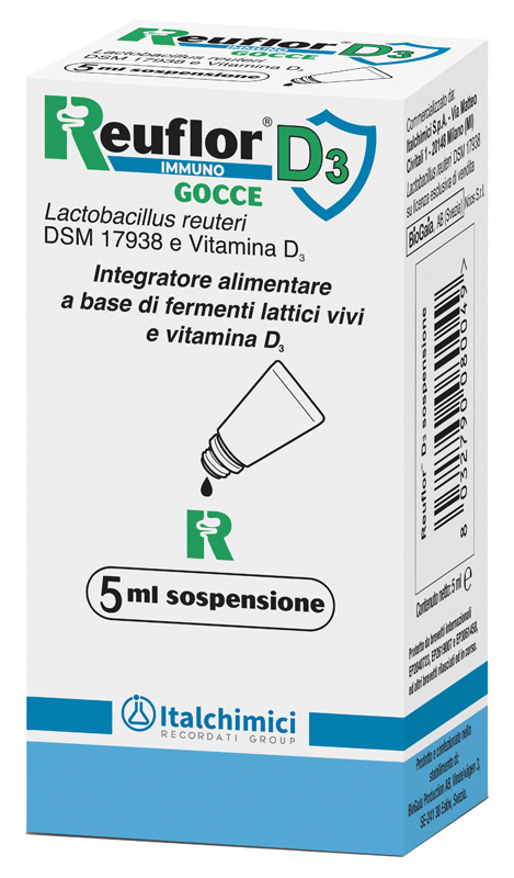 REUFLOR D3 GOCCE 5 ML - Farmadott.it