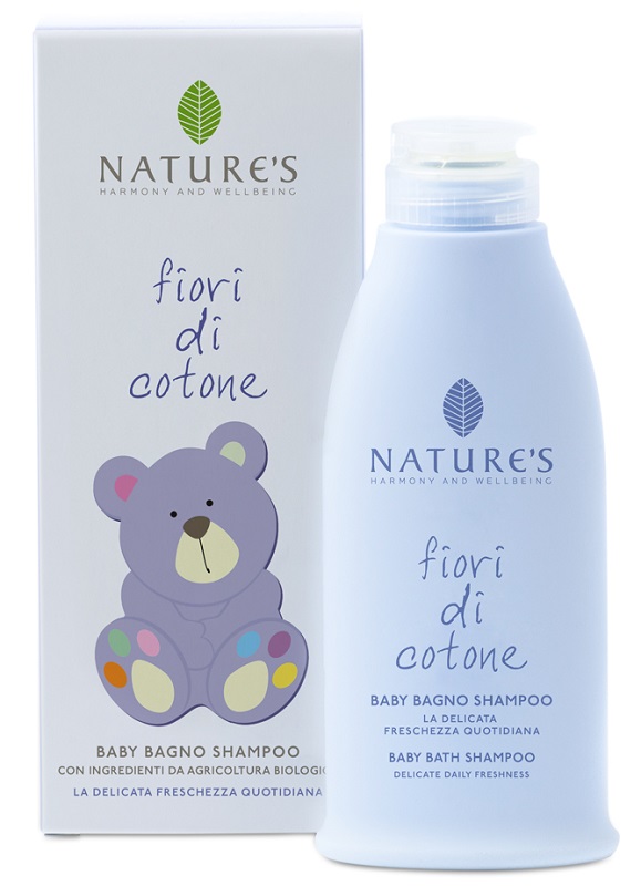 NATURE'S FIORI DI COTONE BABY BAGNO SHAMPOO 150 ML - Farmadott.it