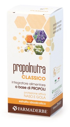 PROPOLNUTRA CLASSICO 30% ESTRATTO IDROALCOLICO 30 ML - Farmadott.it
