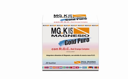 MGK VIS MAGNESIO GOLD PURO 20 BUSTE - Farmadott.it