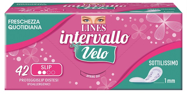 LINES INTERVALLO VELO SLIP 42 PEZZI COUPON - Farmadott.it