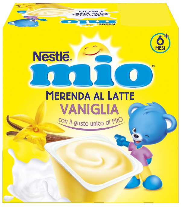 MIO MERENDA VANIGLIA 4 X 100 G - Farmadott.it