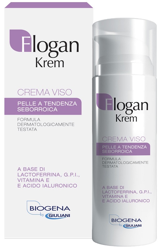 FLOGANKREM CREMA VISO PELLE TENDENZA SEBORROICA 50 ML - Farmadott.it