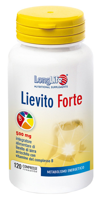 LONGLIFE LIEVITO FORTE 120 COMPRESSE - Farmadott.it