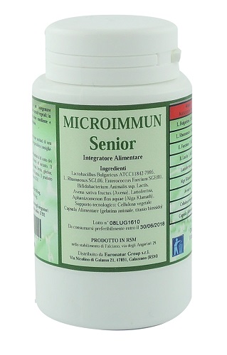 MICROIMMUN SENIOR 30 CAPSULE 500 MG - Farmadott.it