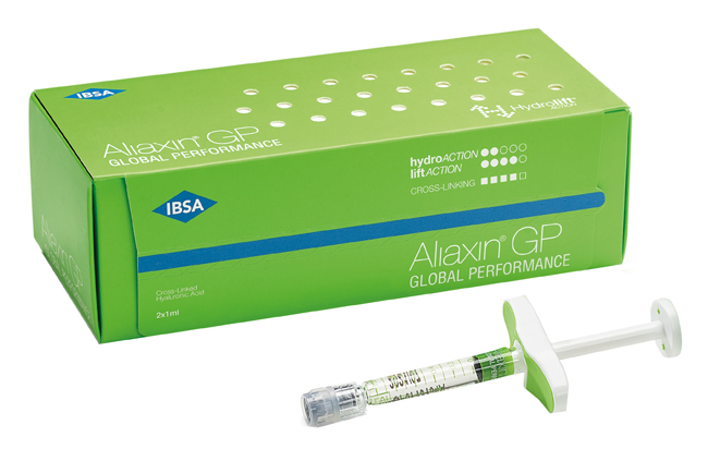 SIRINGA INTRADERMICA ALIAXIN GP GLOBAL PERFORMANCE ACIDO IALURONICO CROSS-LINKATO 25MG/G 2 SIRINGHE X 1ML - Farmadott.it