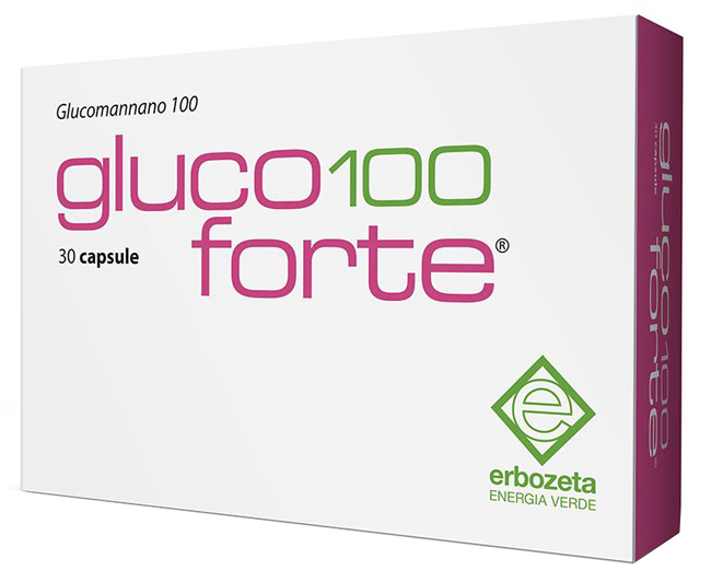 GLUCO 100 FORTE GLUCOMANNANO 100 30 CAPSULE DA 900 MG - Farmadott.it
