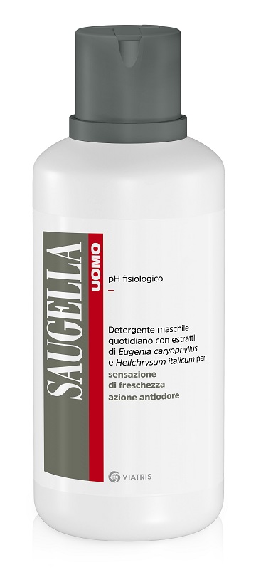 SAUGELLA UOMO PH FISIOLOGICO DETERGENTE MASCHILE 500 ML - Farmadott.it